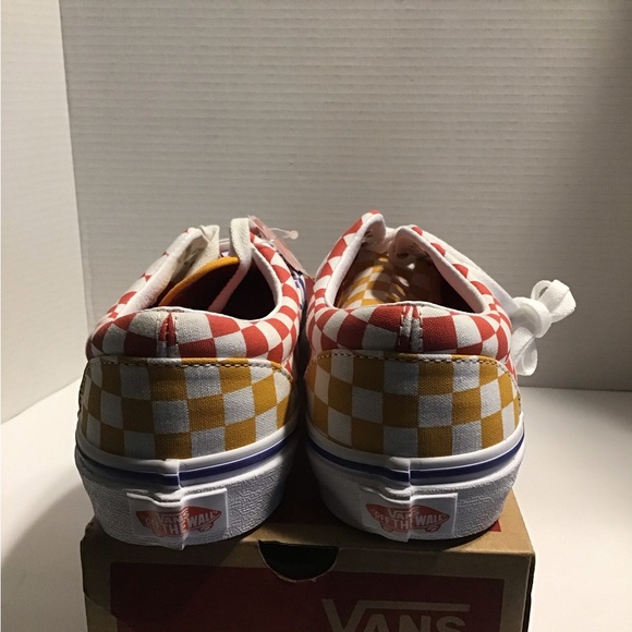 Van’s Era Tri-Checkerboard Kids Sneakers (NWT) - Picture 9 of 11